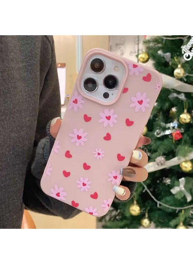 Pink Phone Case With Self Adhesive Card Holder Bow For IPhone 16 Pro Max - Image 3